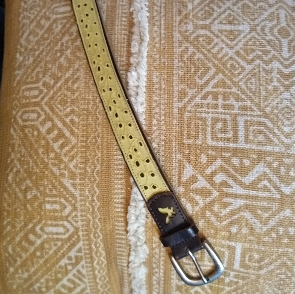 XL yellow American eagle belt - Picture 5 of 5